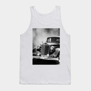 Packard Classic Car Black And White photograph Tank Top